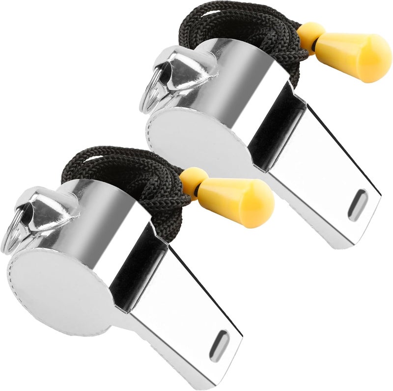 Bsofing Store Whistle, Whistle for Coaches, Whistles, Coaches Whistle, Coaches Whistle with Lanyard, Whistle for Teachers, Whistles for Adults with Lanyard, Referee Whistle, Loud Crisp Sound - Image 1